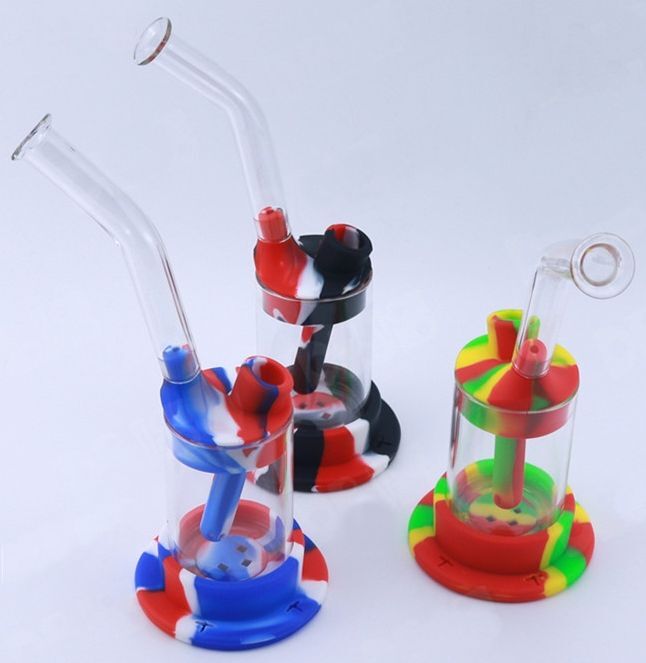 Long Mouthpiece Silicone Bubbler Smoking Water Bong Truth or Dare!