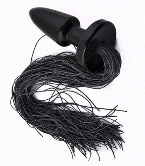 Soft Rubber Tail Anal Butt Plug