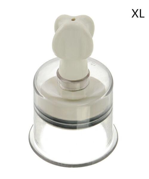 Pair Powerful Twist Nipple Suckers (XL)