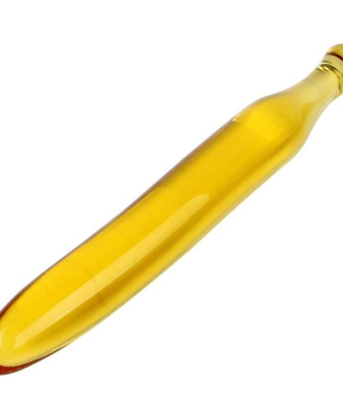 Sexy Fruit Glass Banana Masturbation or Anal Sex Toy