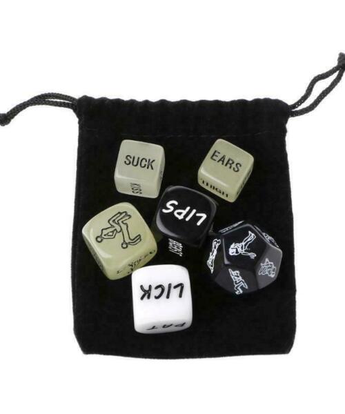 6pcs Adult Games Erotic Sex Dice For Couples