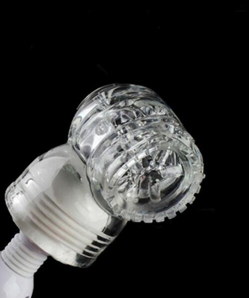 Male Masturbation Sleeve AV Wand Headgear Attachment