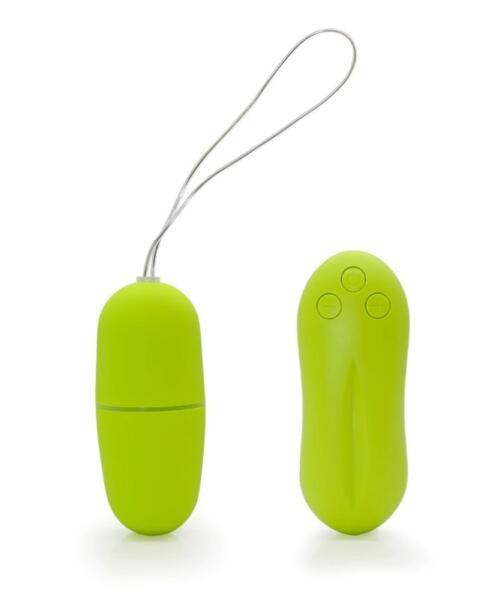 Wireless Remote Control Vibrating Egg - 20 Speed Green