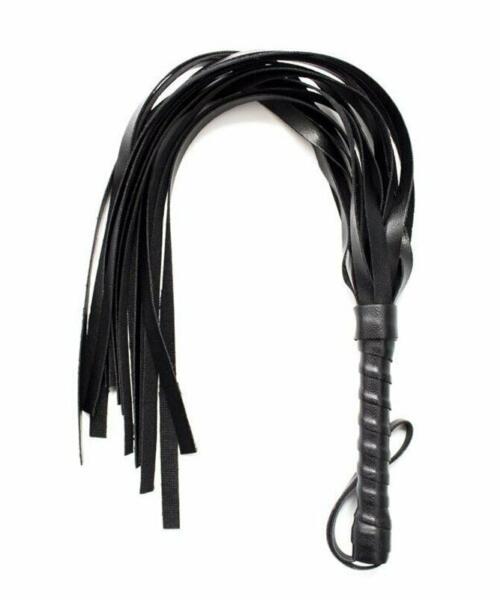 45cm Long PU Leather Whip Flirting Toy