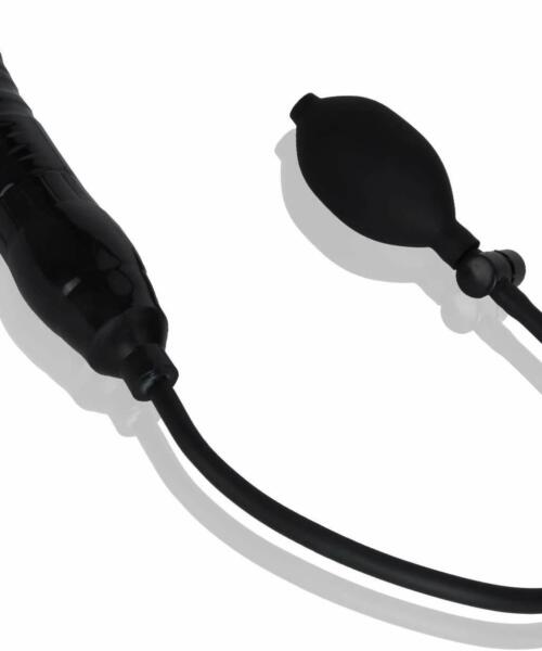 Inflatable Lifelike Penis Anal Plug Unisex Masturbation