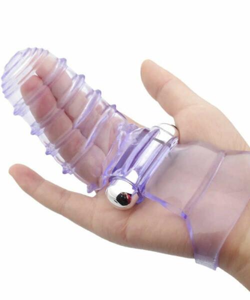 Finger Sleeve Vibrator Female Masturbator