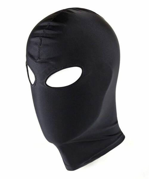 Fetish Open Eyes Hood Bondage - Cosplay Slave Headgear