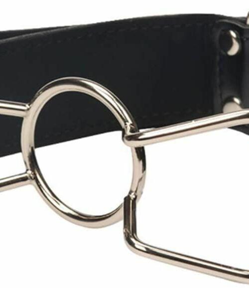 Stainless Steel Mouth Butterfly O-Ring Style Gag Harness