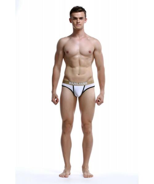 White Mens Thong