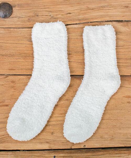 Fluffy Soft Microfiber Sleeping Socks