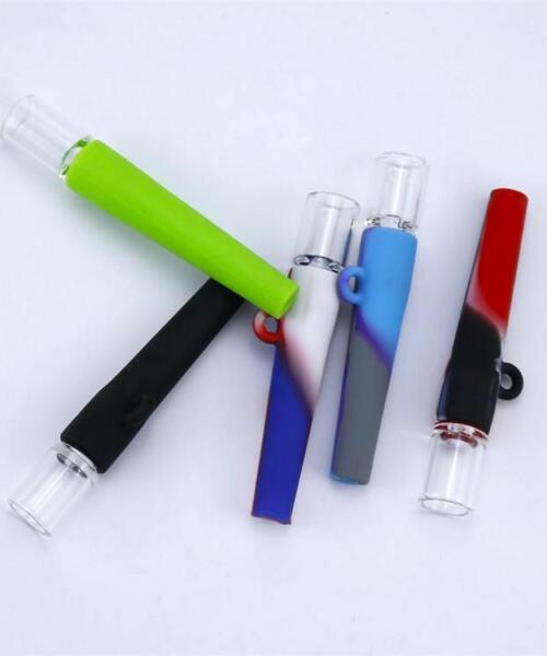 One Hitter Silicone And Glass Pipe