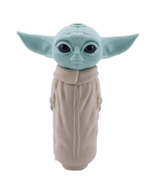 Baby Grogu Yoda Silicone Smoking Pipe