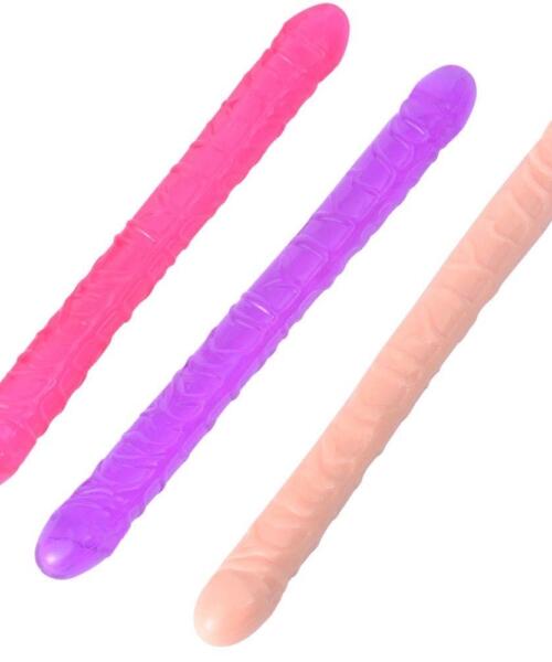 33cm Jelly Double Dildo Anal Sex Toy