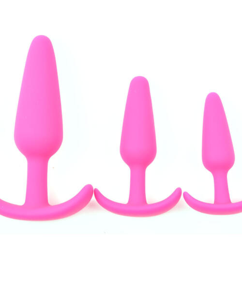 Silicone Butt Plug Starter Set