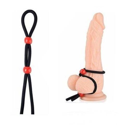 Lasso Adjustable Dual Bead Cock Ring