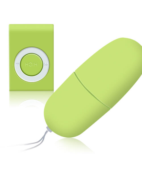 Wireless Remote Control Vibrating Egg - Green