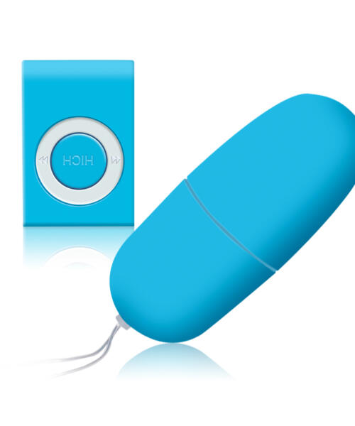 Wireless Remote Control Vibrating Egg - Blue