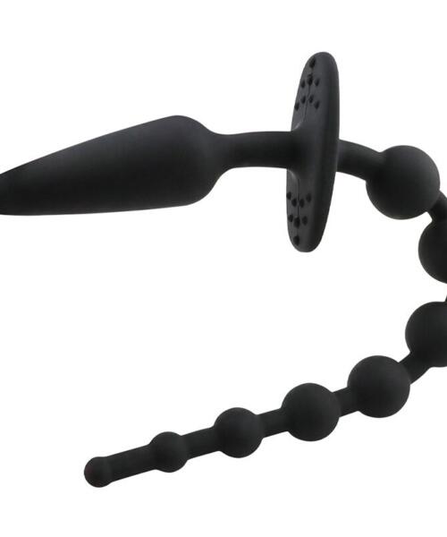 Double Anal Toy - Butt Plug and Anal Beads