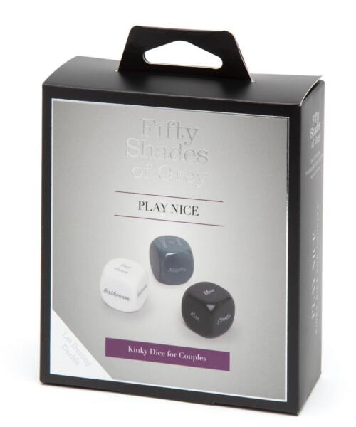 Fifty Shades Play Nice Role Play Dice