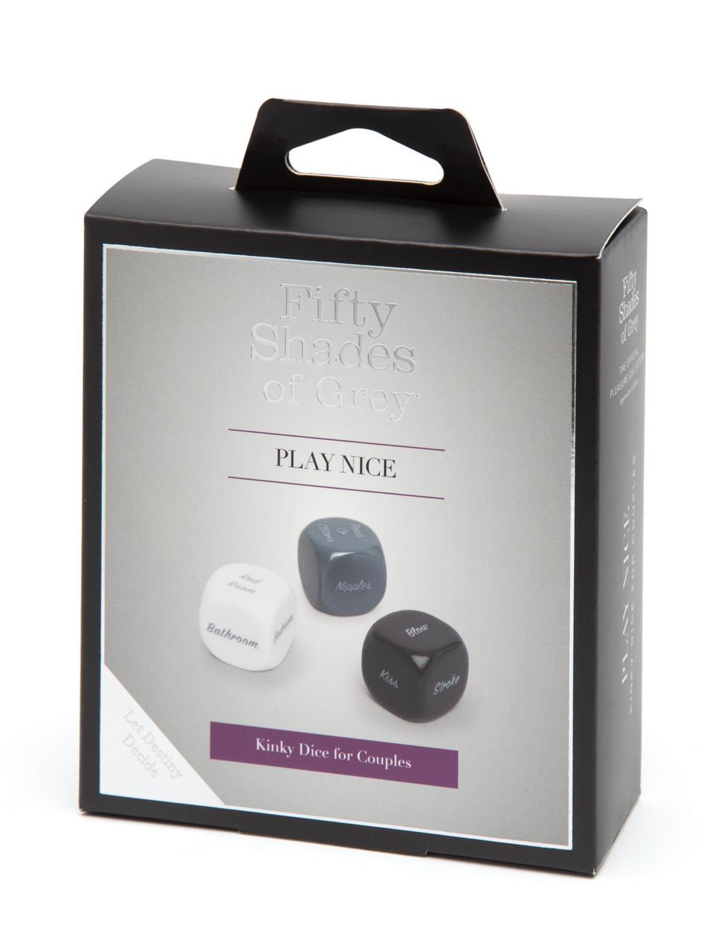 Fifty Shades Play Nice Role Play Dice