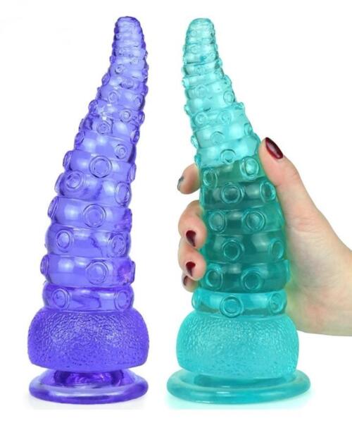 Kraken Tentacle Dildo With Suction Cup Fantasy Dildo