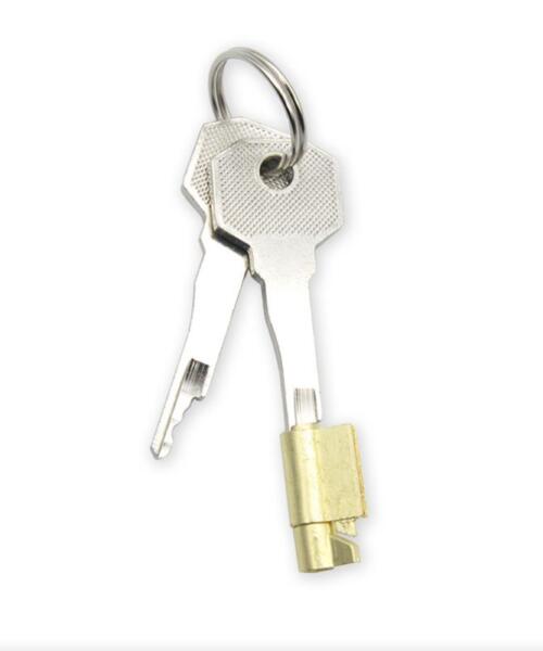 Chastity Cage Replacement Lock With 2 Keys