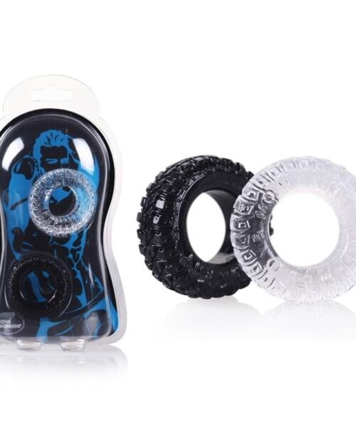 Rally Tire Cock Ring Set