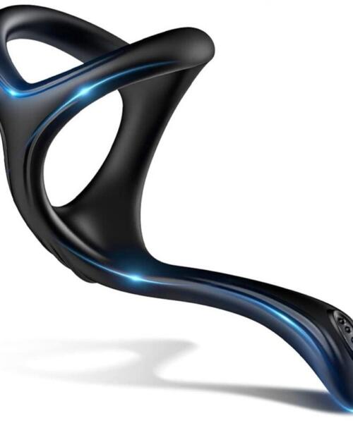 Girth Enhancing Teaser​ Tail Silicone Cock Ring