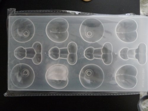 Penis Boobs and Ass Ice Tray