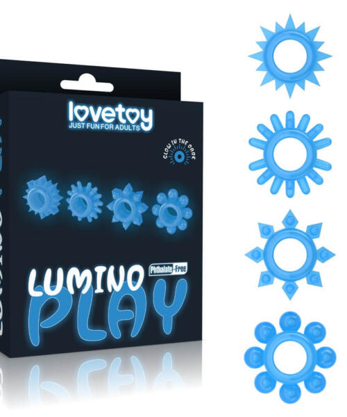Lovetoy Lumino Play Cock Ring Set