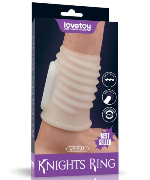 Lovetoy Vibrating Spiral Knights Ring