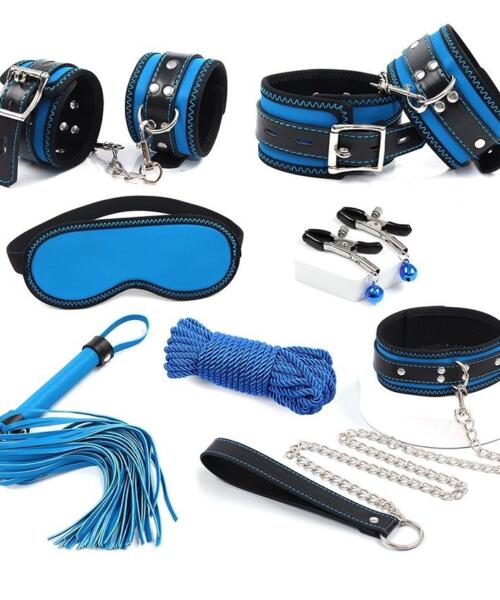 Kinky Tease Blue Bondage Kit