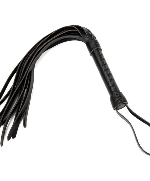 Authentic Leather Flogger with Wrist Strap