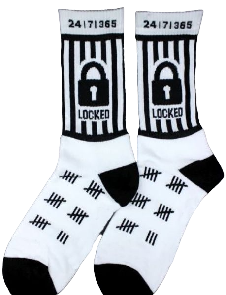 Chastity Locked Socks