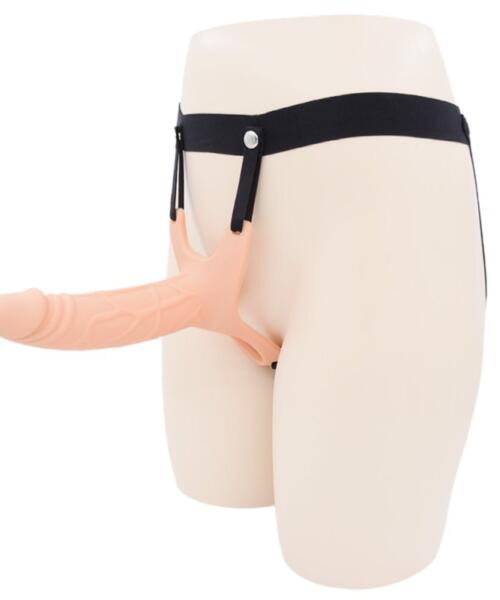 Realistic Penis Hollow Strap On Dildo for Men