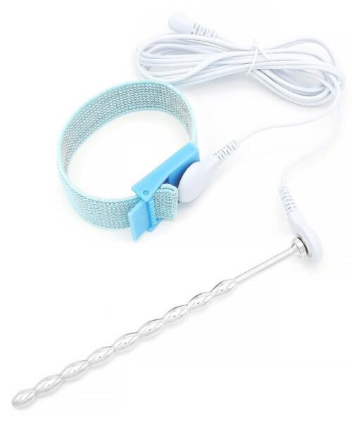 EStim Electric Shock Penis Strap Urethral Sound