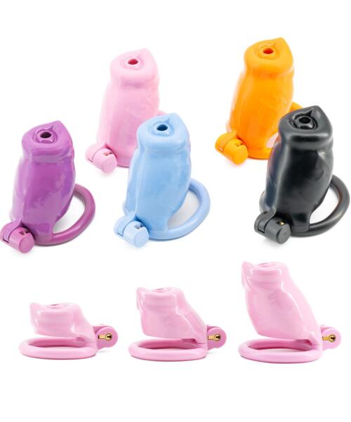 Bulldog Puppy Chastity Cage