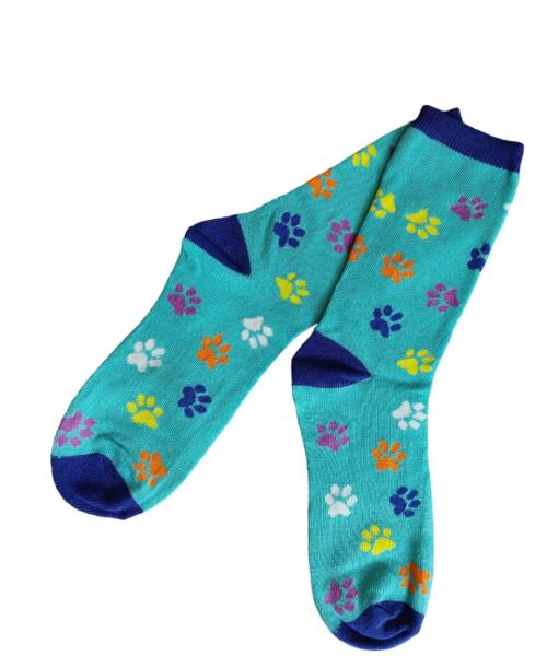 Cute Puppy Paw Print Socks