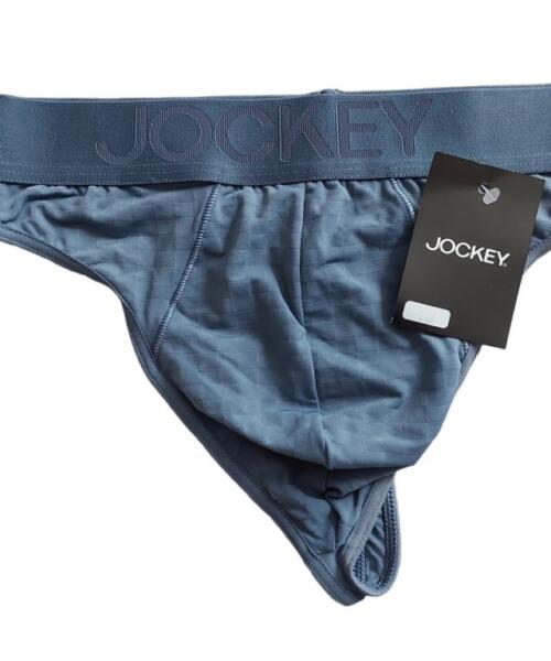 Jockey Men's G-string - Grey Check