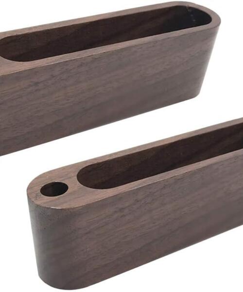 Wood Pen & Business Card Holder