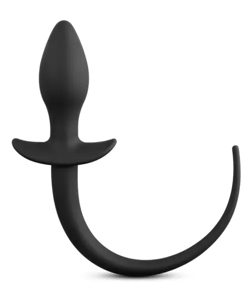 Puppy Play Kink Roleplay Black Silicone Tail