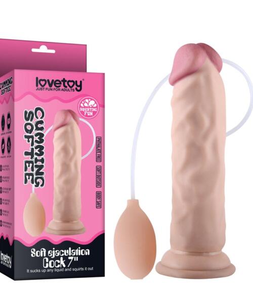 Lovetoy 8.5" Soft Ejaculation Cock