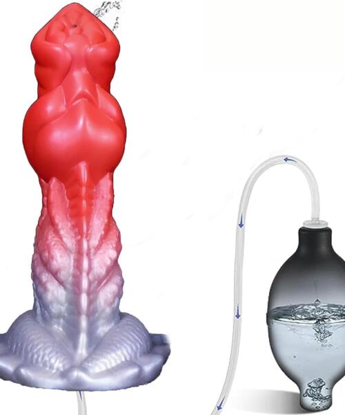 Fantasy Squirting Dragon Anal Dildo With Strong Suction Cup