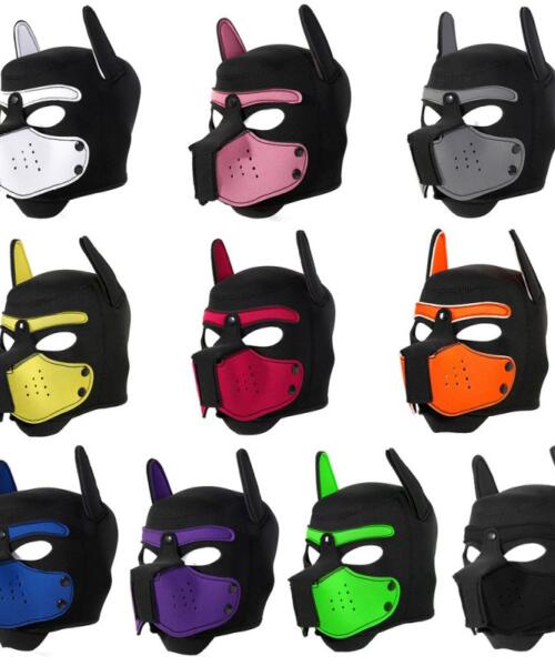 Puppy Play Pup Hood - BDSM Fetish Gear