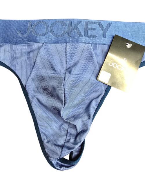 Jockey Men's G-string - Texture Blue