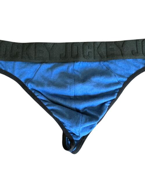 Jockey Men's G-string - Navy Embossed