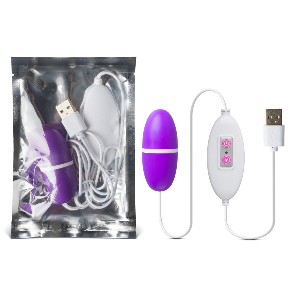 12-Speed USB Power Vibrating Egg (Purple) - Image 6