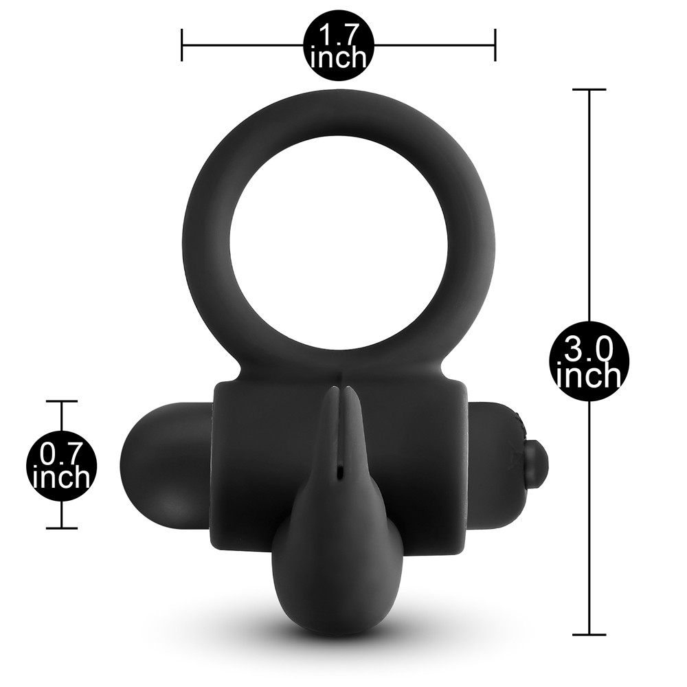 Silicone Rabbit Vibrating Ring - Image 5